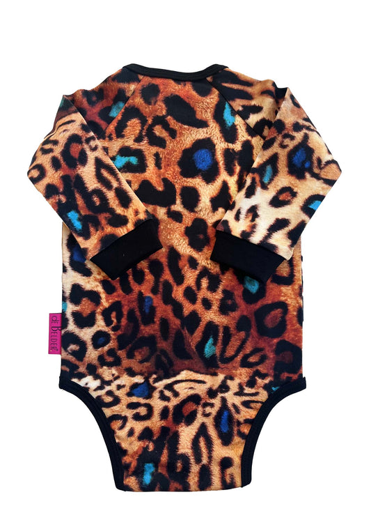 LONG SLEEVE LEO VS TIGER BABY BODYSUIT