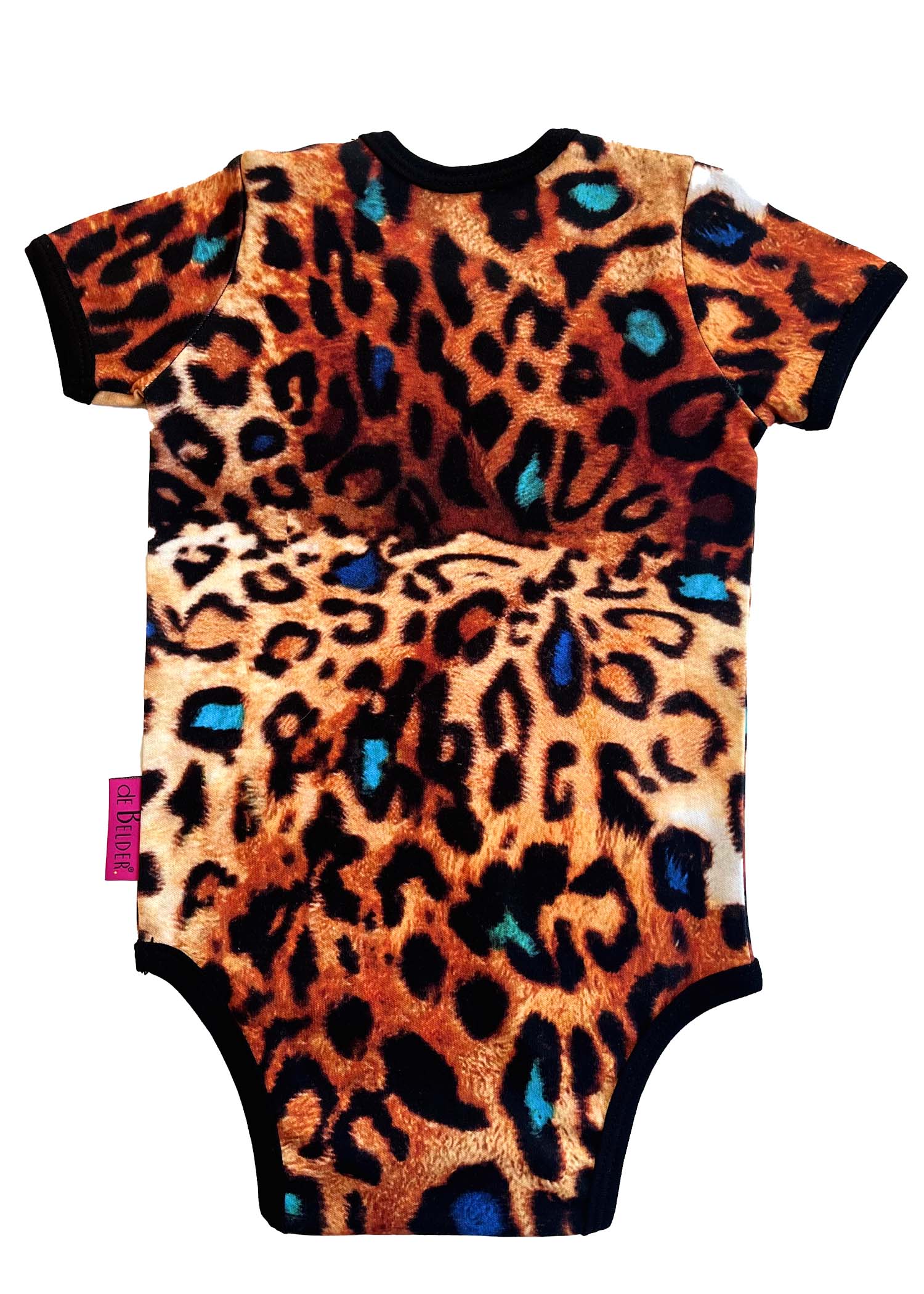 SHORT SLEEVE LEO VS TIGER BABY BODYSUIT